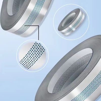 Kekuatan 50MPa Trim Cap Roll 50mm 60mm Aluminium Trim Cap Letter