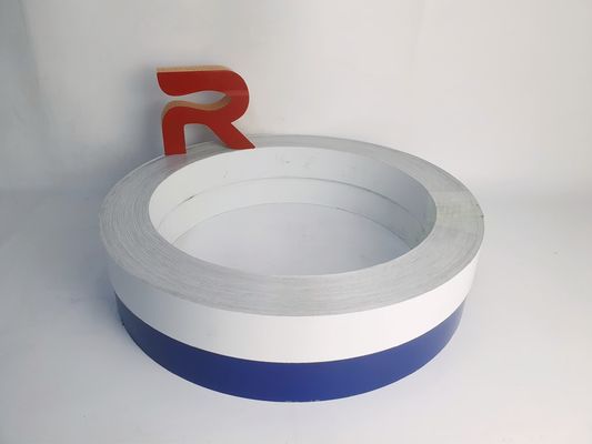 Aluminium Trim Cap Penggunaan di luar ruangan Tidak ada tepi Surat Saluran Iklan 0.6/0.8/1.0MM Ketebalan