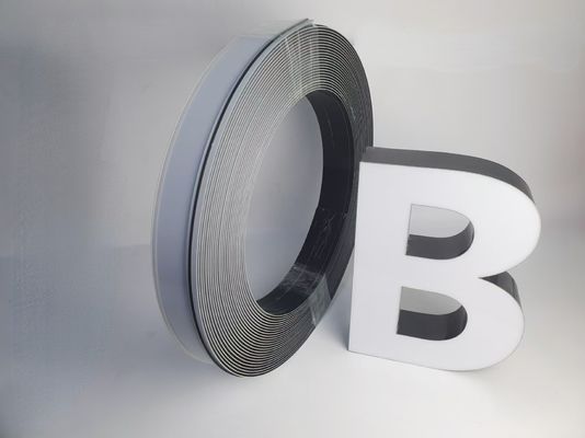 Letterform Edge Trim Cap Surat 1mm Aluminium Trim Cap Untuk Channel Letter