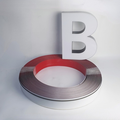 Listrik 30m Channel Letter Coil Aluminium Outdoor Trim Cap