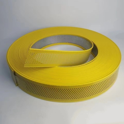 Koil Aluminium Kuning Untuk Surat Saluran Bahan Saluran Fleksibel