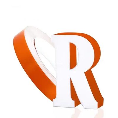 Aluminium Channel Letter Coil Dengan Permukaan Lapisan PVDF Lebar 20mm-1400mm