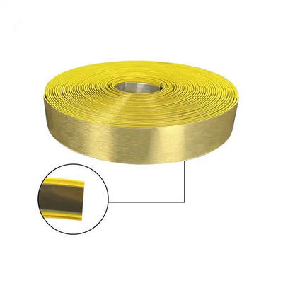 Panjang 25M-33.33M/Roll Aluminium Trim Cap Strip Untuk Channel Letter