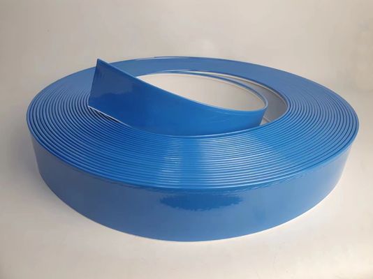 Disesuaikan J Tipe Trim Cap Rolls Hand Bend Biru Warna Aluminium Trim Cap