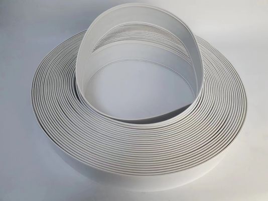 Warna putih Channel Letter Trim Cap Dengan Kekerasan Aluminium 70MM 76MM 93MM