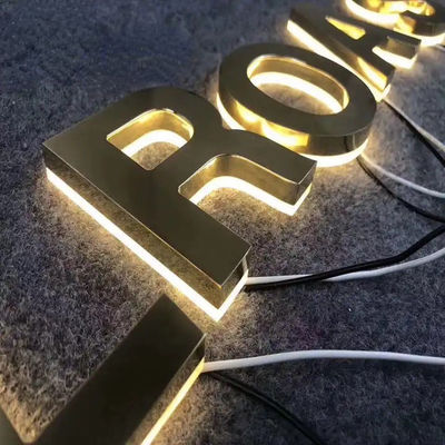 Desain Custom Led Channel Letter 50000 Jam Channel Letter Led Sign