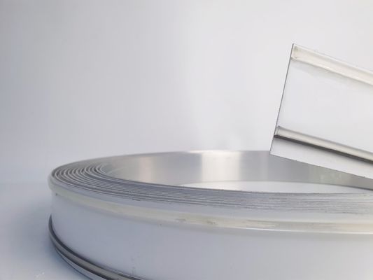 Lebar 11cm 12cm Channel Letter Trim Cap Aluminium PVC Channelume Material