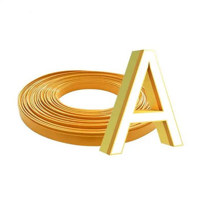 3D Channel Letter Coil Pemasok 40 Meter Channelume Material