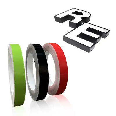 Sisi Lampu Alloy Channelume Material 50m-100m Aluminium Coil Untuk Channel Letter
