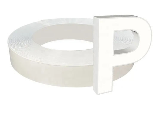 Resistant Scratch Anodized Channel Letter Trim Cap untuk signage