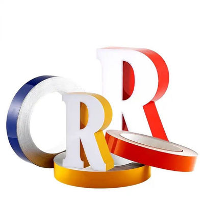 Punching Channel Letter Aluminium Coil Led Backlit Letters Coils 50MPa Kekuatan Ultimate