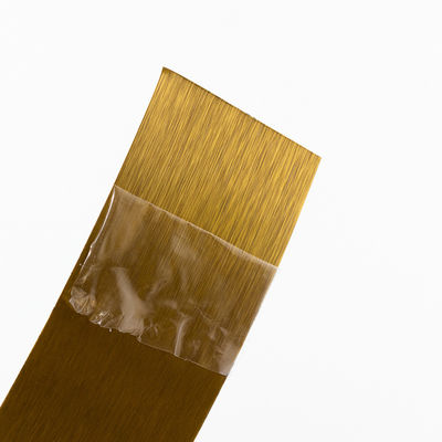 Warna dilapisi Channel Letter Aluminium Strip Word Edge Tape Flat Coil Tanpa Pinggir Lipat