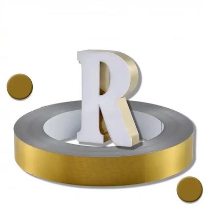 0.6mm Ketebalan Aluminium Letter Coil dengan LED Neon Light Source