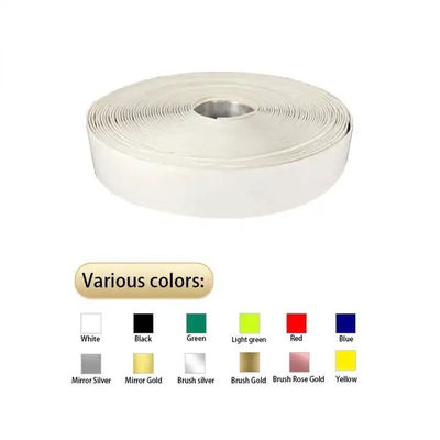 Hand Bending Aluminium Trim Cap 0.33mm Mirror Silver Channel Letter Trim Cap