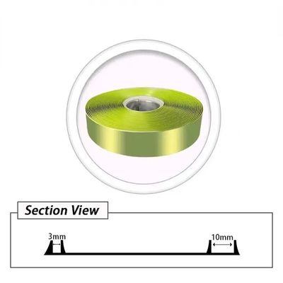Efisien Aluminium Trim Cap Channel Letter Trim Cap 25M-33.33M/Roll Untuk Menulis yang Tepat