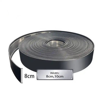 Hand Bending Aluminium Trim Cap With Length 25M Brushed Gold Aluminium Tape Coil