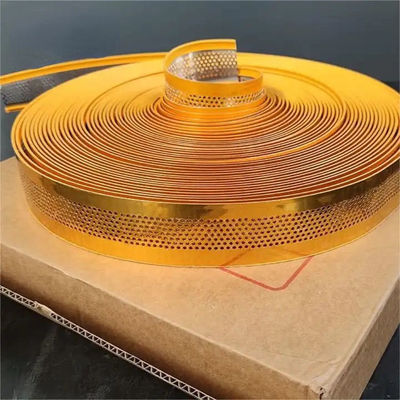 0.33mm Ketebalan Aluminium Trim Cap Chinaron Channel Letter Trim Cap