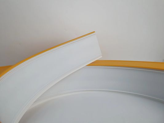 Koil paduan aluminium dengan lentur tangan Koil saluran aluminium Kuning Kekerasan aluminium