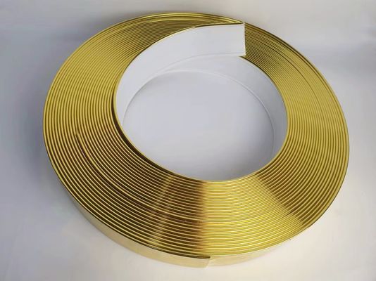 Channel Letter Illumination Trim Cap Strip Dengan Lebar 68MM 70MM 76MM 93MM Channel Letter Trim Cap