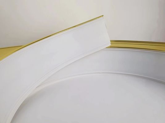 Channel Letter Illumination Trim Cap Strip Dengan Lebar 68MM 70MM 76MM 93MM Channel Letter Trim Cap