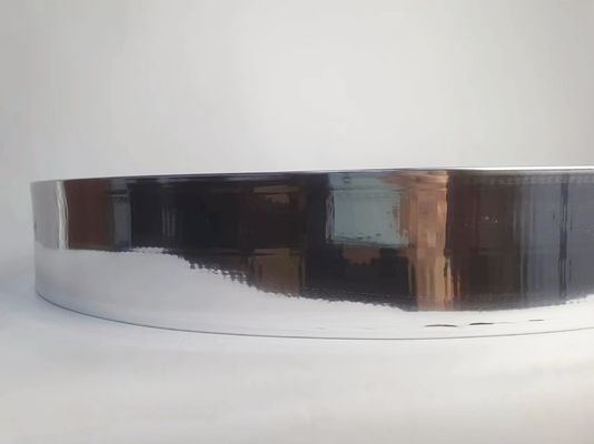 Aluminium Kekerasan Tinggi Aluminium Trim Cap Dengan Cermin Perak Finish Dan Aluminium Alloy Coil