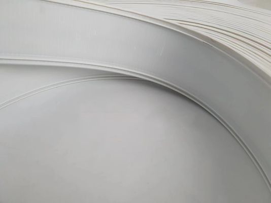 Hand Bending Plastic Aluminium Trim Cap Coil Putih 68MM 70MM 76MM 93MM