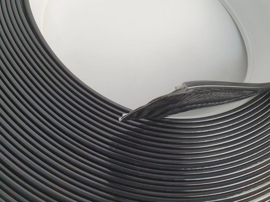 68MM 70MM 76MM 93MM Aluminium Alloy Coil Trim Cap In Black Channel Letter Trim Cap