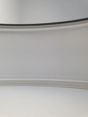 68MM 70MM 76MM 93MM Aluminium Alloy Coil Trim Cap In Black Channel Letter Trim Cap