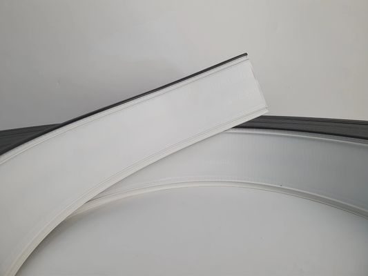 Black Aluminium Channel Coil J Type Trim Cap Coil Untuk Precision Hand Bending