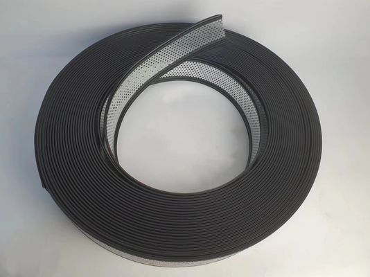 Hitam Plastik Aluminium Trim Cap Hand Bent Channel Letter Trim Cap