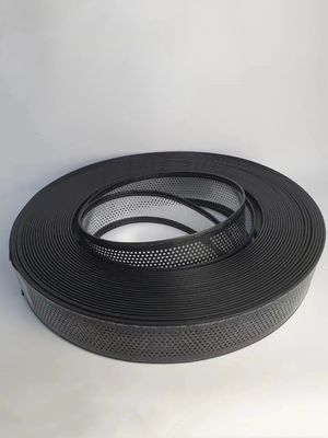 Rubber Trim Cap Hitam J Tipe Trim Cap Strip Rolls Luas yang dapat disesuaikan untuk Channel Letter Trim Cap