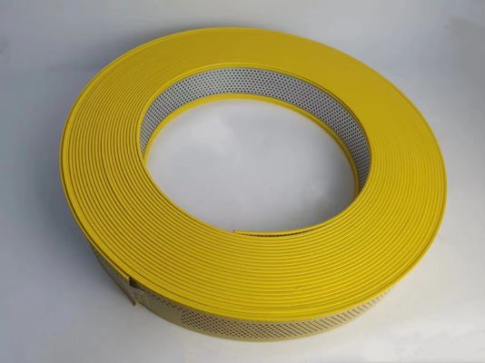 Aluminium Alloy Trim Cap Kekerasan 68MM 70MM 76MM 93MM 50M/Roll Aluminium Strip