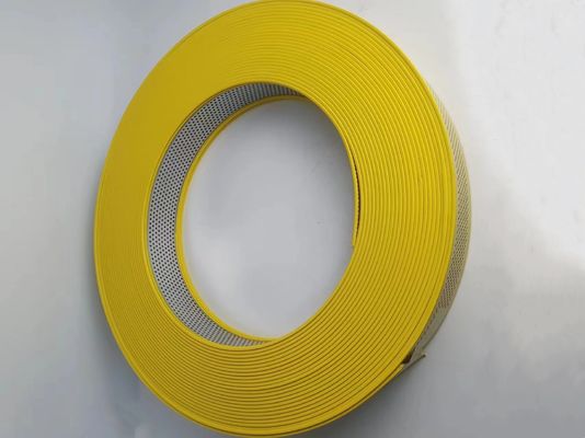 Aluminium Alloy Trim Cap Kekerasan 68MM 70MM 76MM 93MM 50M/Roll Aluminium Strip