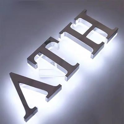Outdoor Store Letter Sign Led Acrylic Custom Sign Lighted Channel Letters