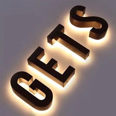 Outdoor Store Letter Sign Led Acrylic Custom Sign Lighted Channel Letters