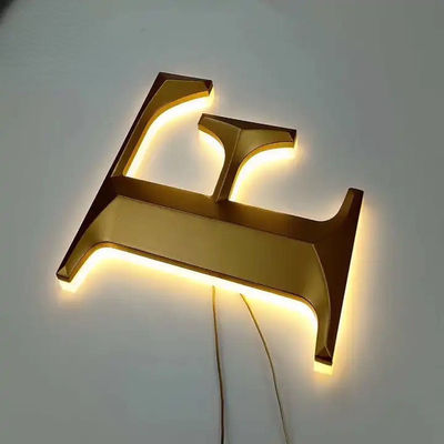 Pasokan Listrik Led Channel Letter Akrilik Bisnis Led Letter Tanda Luar Ruang