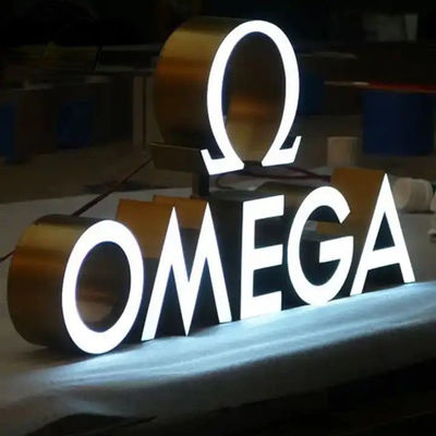Aluminium Led Channel Sign Sign Sign Custom Designs Backlit Channel Letters