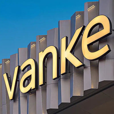 12V Input Voltage Backlit Surat Tanda Lampu Surat Tanda Iklan