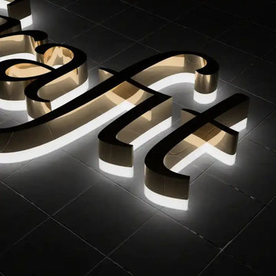 Desain Custom Led Channel Letter 50000 Jam Channel Letter Led Sign