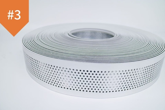 Aluminium Kekerasan Warna reguler Cahaya Aluminium Channel Letter Trim untuk Tingkat Kekerasan Tinggi